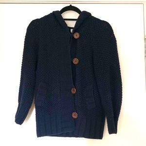 NAVY CARDIGAN - MADEWELL/WALLACE